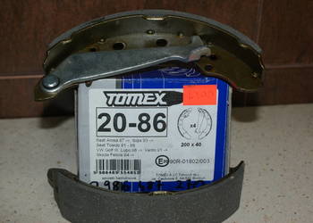 20-86 - TOMEX brakes - SZCZĘKI HAMULC. VW POLO 94- Szczęka h