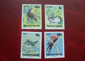 Wyspy Marszala 1990 MNH Mi. 284/87 Fauna Ptaki  a