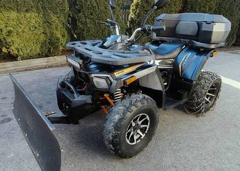 Quada Asix Fourcraft 250 Pług Kufer Łańcuchy