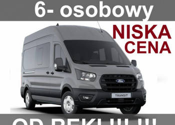 Ford Transit L4H3 165KM Bi-Ksenon Super Cena Brygadowy 6-osobowy