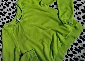NEW YORKER bluza z szyfonowymi tiulowymi rękawami  S xs NOWA