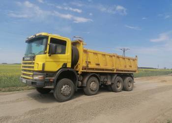 Scania 124C wywrotka 8x6