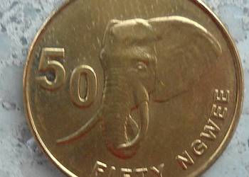 ZAMBIA-50 NGWEE -2012 r (SŁOŃ)