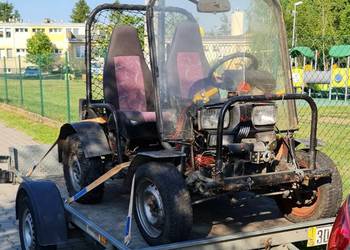 Buggy na podzespołach malucha fiat 126p drugi silnik z skrzynia gratis
