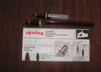 Nowy rapidograf ROTRING micronorm 0.35