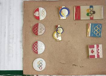 Odznaki,wpinki olimpijskie Montreal 76