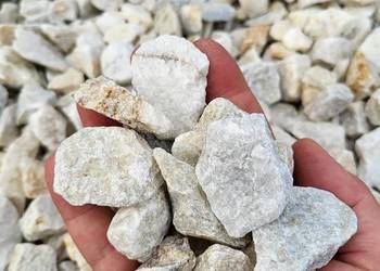 Crystal White 16 grys Kamienie ogrodowe dekoracyjne ozdobne