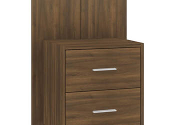 Wisząca szafka nocna brązowy dąb WM-816962