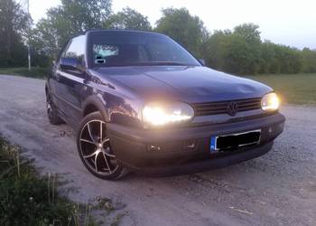 VW Golf III 1.8B+G Cabrio Karmann Zadbany Doinwestowany Alu 17