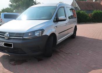 VW Caddy Maxi 2.0 Tdi 150km 7 osobowy Navi Salon Okazja