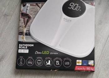 Elektroniczna waga łazienkowa Adler AD 8172w LED 180kg