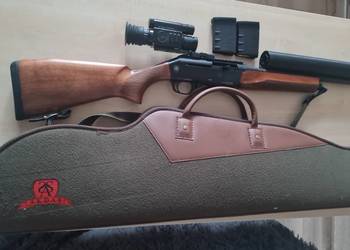 Sztucer 223 rem z tlumnikiem i noktowizją