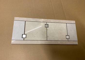 dekor gres cięty podłogowy 12x30 cm