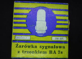 Ba7s 24V 80mA Żarówka sygnałowa z trzonkiem licznikowa P24V
