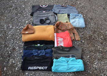 Ubrania, Koszulki, Spodnie, Spodenki, Czapka!!