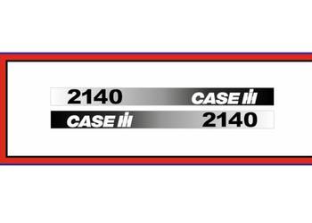 Naklejki traktor ciągnik CASE 2140 Nalepki Naklejka komplet