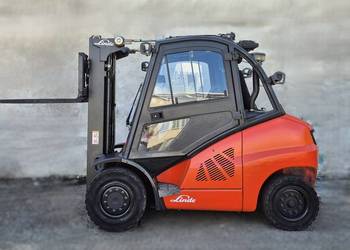 Wózek widłowy Linde H50D • 2020r • maszt TRIPLEX z wolnym skokiem • kabina