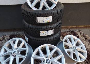 A133# KOŁA ALUFELGI Nowe OPONY ZIMOWE 5x112 16" 205/60R16 Vw Audi Seat Skod A133# KOŁA ALUFELGI Nowe OPONY ZIMOWE 5x112 16" 205/60R16 Vw Audi Seat Skod
