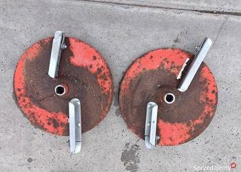 Tarcze wysiewu rozsiewacz Amazone czerwone