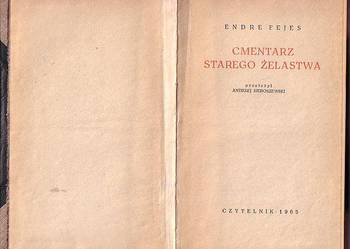(6541) CMENTARZ STAREGO ŻELASTWA – ENDRE FEJES
