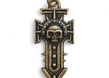 Indomitus Crusade Honour | 6 cm | Metal | Brelok | Warhammer 40k