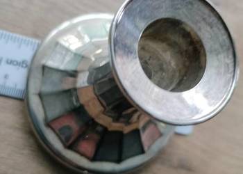 Świecznik posrebrzany Alpha silver plated Świecznik posrebrzany Alpha silver plated