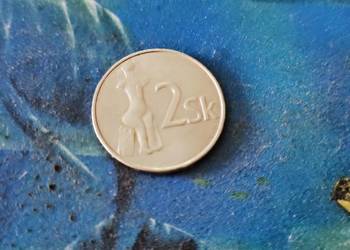 Moneta Słowacja 2 Korony 2007 Moneta Słowacja 2 Korony 2007