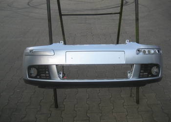 vw golf v 5 03-09r zderzak przedni spoiler srebny