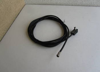 Kabel antenowy wtyk kątowy / wtyk antenowy F44005  3,7 m