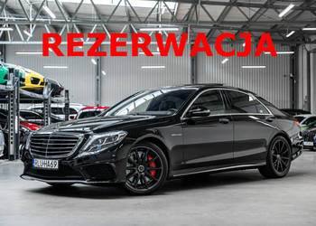 Mercedes S 63 AMG AMG 5.5 V8 Bitrubo 585 KM Long. Przebieg 29 000 km! W222…