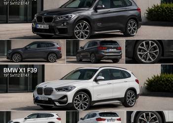 19 cali BMW f48 x1 f39 x3 styling 816M OEM felgi koła komplet 5x112 is47 8J