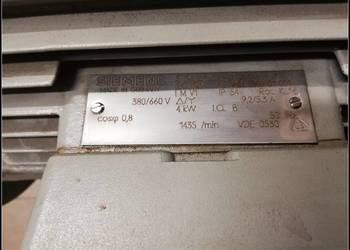 Silnik Siemens 3~ , 1LA 3113-4AA74-ZK17 ; IEC 112M ; 4KW