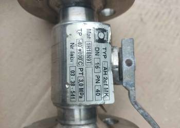 zawór kulowy kołnierzowy kwasoodporny