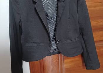 Czarny żakiet marynarka rozmiar S H&M elegancki