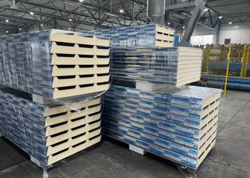 Sprzedaz płyt warstwowych PIR, wełna minerałna