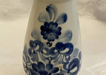 Mini wazon Włocławek – ręcznie malowany, porcelana, 14 cm