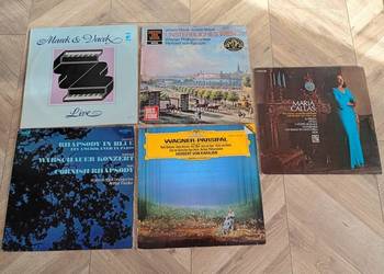 Zestaw 5 płyt winylowych LP – Muzyka Klasyczna / Karajan Callas Wagner