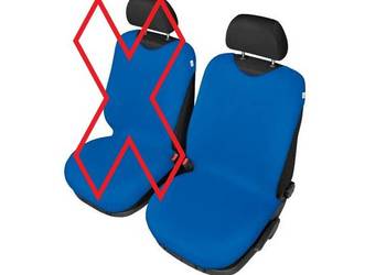 Koszulka pokrowiec na przedni fotel Kegel-Błażusiak - niebieska - 1 szt.