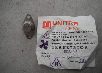BDAP-54B Tranzystor Unitra Cemi bdap54b Nowe
