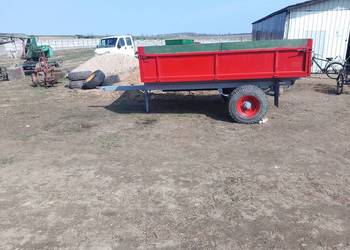 Przyczepa jednoosiowa wywrotka