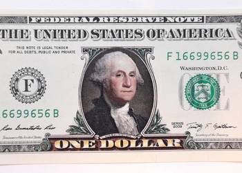 dolar usa kolor UNC