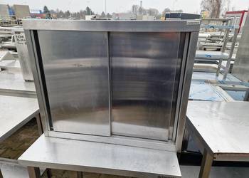 Szafka Wisząca Stal Nierdzewna Drzwi Suwane 80/35/65