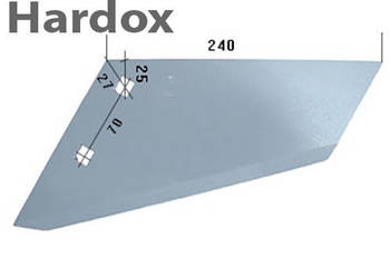 Lemiesz HARDOX AP88/L agregat ścierniskowy KOS