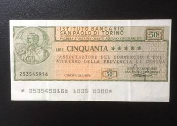 ( 315. ) Banknot, Włochy