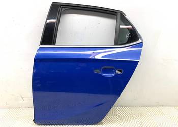 DRZWI LEWY TYŁ EAV OPEL CORSA F Hatchback Voltaic Blue Pearl Metallic