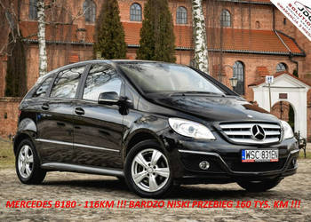 Mercedes B 180 Przebieg jedynie 160tys. !! Bardzo zadbany !! Bezwypadkowy …
