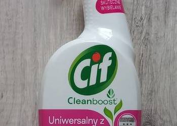Cif cleanboost spray uniwersalny z wybielaczem 750 ml
