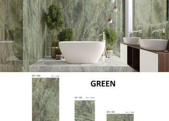 gres 2797x1197 brazIlian quartzite green matowy-satynowy gat.1 cerrad