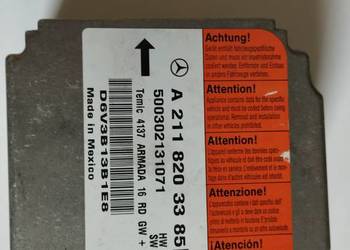 Moduł poduszek powietrznych Mercedes A2118203385 Moduł poduszek powietrznych Mercedes A2118203385
