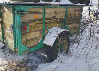 Przyczepa jednoosiowa